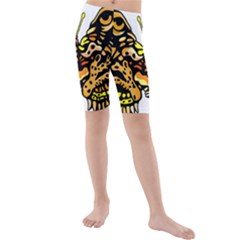 Bigcat Butterfly Kids  Mid Length Swim Shorts by IIPhotographyAndDesigns