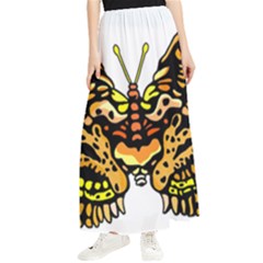 Bigcat Butterfly Maxi Chiffon Skirt by IIPhotographyAndDesigns