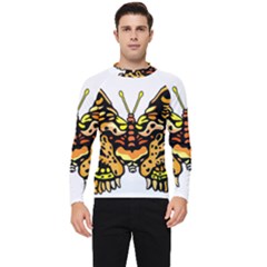 Bigcat Butterfly Men s Long Sleeve Rash Guard