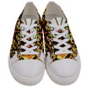 Bigcat Butterfly Men s Low Top Canvas Sneakers View1