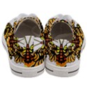 Bigcat Butterfly Men s Low Top Canvas Sneakers View4