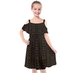 Spiro Kids  Cut Out Shoulders Chiffon Dress by Sparkle