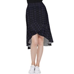 Spiro Frill Hi Low Chiffon Skirt