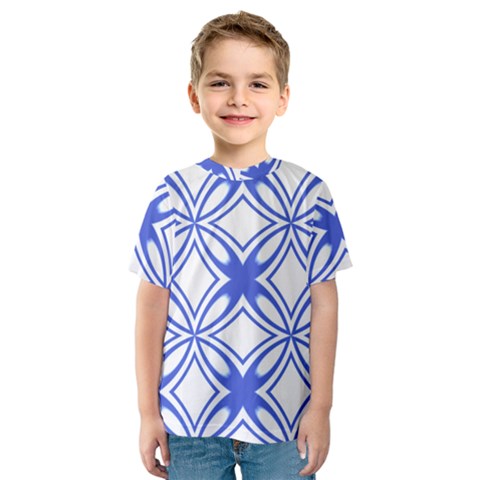 Pattern 6-21-4c Kids  Sport Mesh Tee by PatternFactory