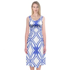 Pattern 6-21-4c Midi Sleeveless Dress by PatternFactory