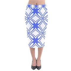 Pattern 6-21-4c Velvet Midi Pencil Skirt by PatternFactory