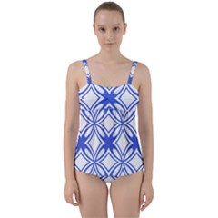 Pattern 6-21-4c Twist Front Tankini Set by PatternFactory