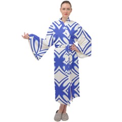 Pattern 6-21-4c Maxi Velour Kimono by PatternFactory