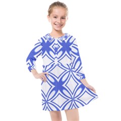 Pattern 6-21-4c Kids  Quarter Sleeve Shirt Dress by PatternFactory