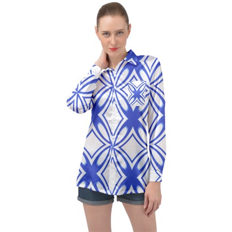 Pattern 6-21-4c Long Sleeve Satin Shirt by PatternFactory