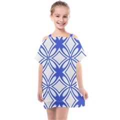 Pattern 6-21-4c Kids  One Piece Chiffon Dress by PatternFactory