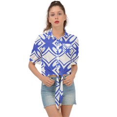 Pattern 6-21-4c Tie Front Shirt  by PatternFactory