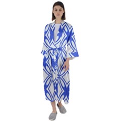 Pattern 6-21-4c Maxi Satin Kimono