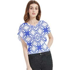 Pattern 6-21-4c Butterfly Chiffon Blouse