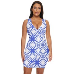 Pattern 6-21-4c Draped Bodycon Dress by PatternFactory