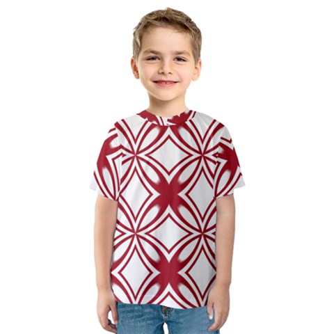 Pattern 6-21-4b Kids  Sport Mesh Tee by PatternFactory