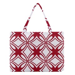 Pattern 6-21-4b Medium Tote Bag by PatternFactory