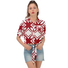 Pattern 6-21-4b Tie Front Shirt  by PatternFactory