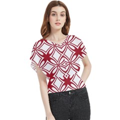 Pattern 6-21-4b Butterfly Chiffon Blouse