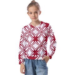 Pattern 6-21-4b Kids  Long Sleeve Tee With Frill 