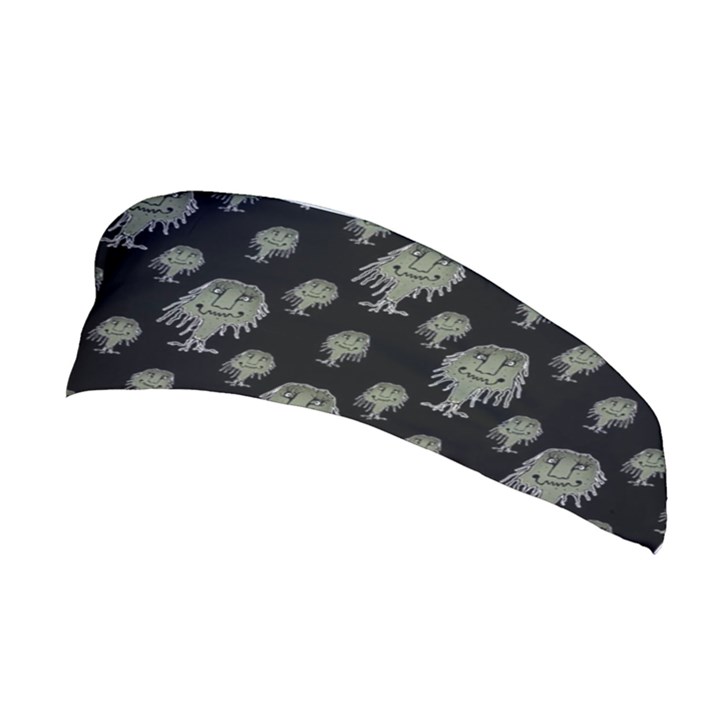 Funny Monsters Motif Drawing Pattern Stretchable Headband