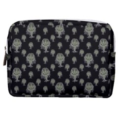 Funny Monsters Motif Drawing Pattern Make Up Pouch (medium) by dflcprintsclothing