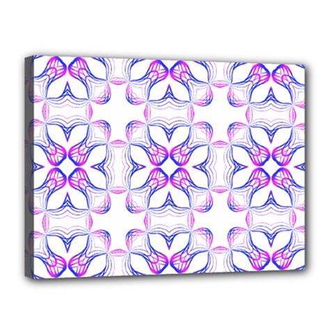 Pattern 6-21-5a Canvas 16  X 12  (stretched) by PatternFactory