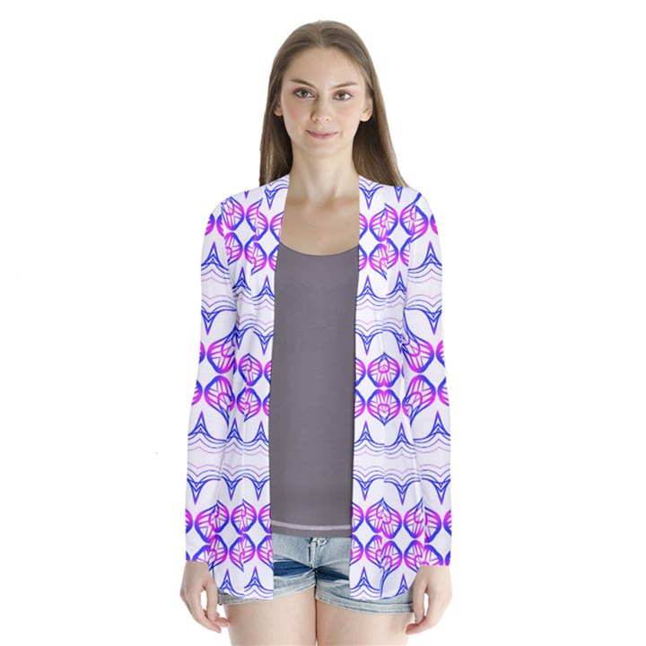 Pattern 6-21-5a Drape Collar Cardigan