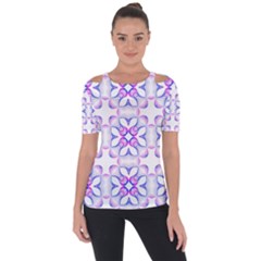 Pattern 6-21-5a Shoulder Cut Out Short Sleeve Top by PatternFactory