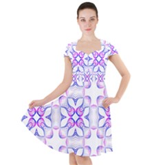 Pattern 6-21-5a Cap Sleeve Midi Dress by PatternFactory