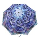 Watercolor-rose-flower-romantic Folding Umbrellas View1