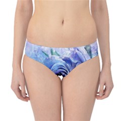 Watercolor-rose-flower-romantic Hipster Bikini Bottoms