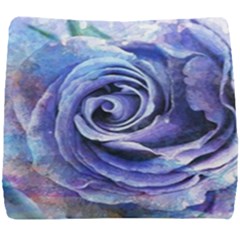 Watercolor-rose-flower-romantic Seat Cushion