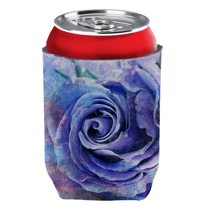 Watercolor-rose-flower-romantic Can Holder