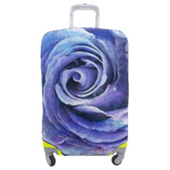 Watercolor-rose-flower-romantic Luggage Cover (medium) by Sapixe