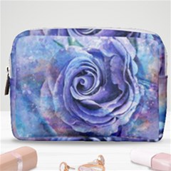 Watercolor-rose-flower-romantic Make Up Pouch (Medium)