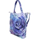 Watercolor-rose-flower-romantic Shoulder Tote Bag View2