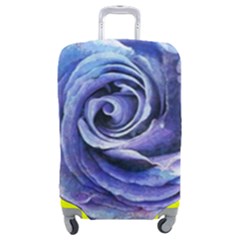 Watercolor-rose-flower-romantic Luggage Cover (medium)