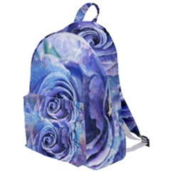 Watercolor-rose-flower-romantic The Plain Backpack by Sapixe