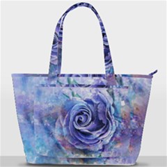 Watercolor-rose-flower-romantic Back Pocket Shoulder Bag  by Sapixe