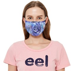 Watercolor-rose-flower-romantic Cloth Face Mask (adult) by Sapixe