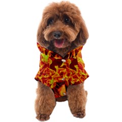 Fire-burn-charcoal-flame-heat-hot Dog Coat by Sapixe