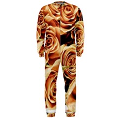 Roses-flowers-bouquet-rose-bloom Onepiece Jumpsuit (men) 