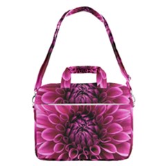 Dahlia-flower-purple-dahlia-petals Macbook Pro Shoulder Laptop Bag (large)