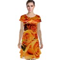 Roses-flowers-orange-roses Cap Sleeve Nightdress View1