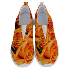 Roses-flowers-orange-roses No Lace Lightweight Shoes by Sapixe