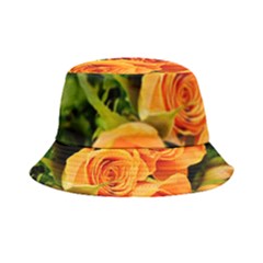 Roses-flowers-orange-roses Bucket Hat by Sapixe