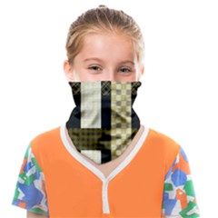 Art-stripes-pattern-design-lines Face Covering Bandana (kids)