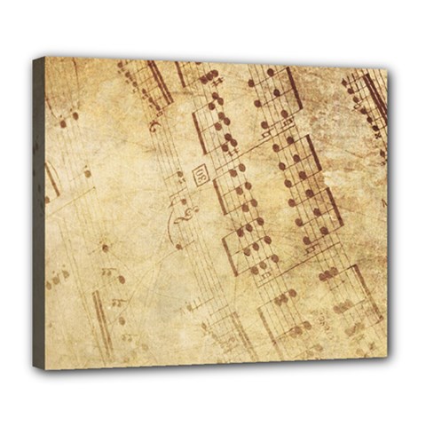 Music-melody-old-fashioned Deluxe Canvas 24  X 20  (stretched) by Sapixe