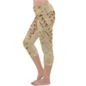 Music-melody-old-fashioned Capri Yoga Leggings View2